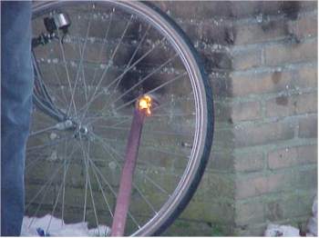 Jaarwisseling 2000 - 2001 in Bakkeveen