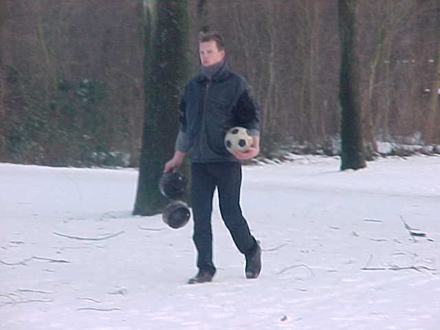 Jaarwisseling 2000 - 2001 in Bakkeveen