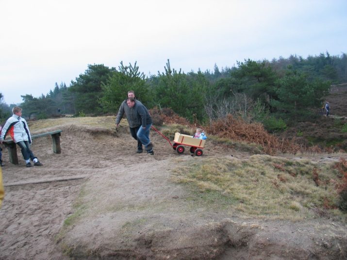 Kerstwandeling 2003: bijna record aantal deelnemers