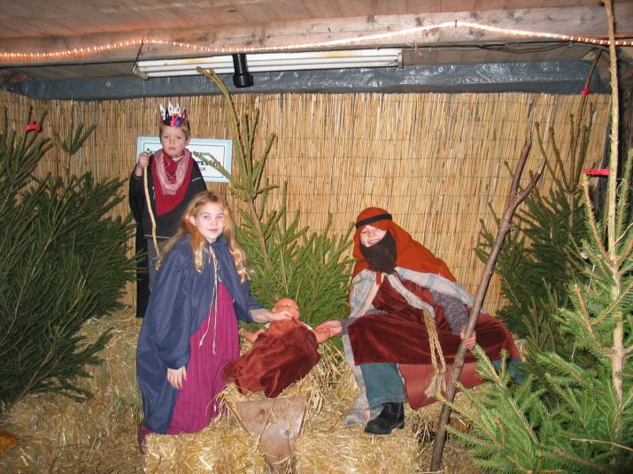Kerstwandeling 2003: bijna record aantal deelnemers