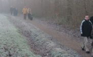 Zeer geslaagde kerstwandeling 2004
