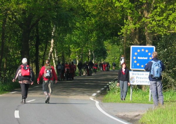 Hannekemaaiers wandeltocht 2005