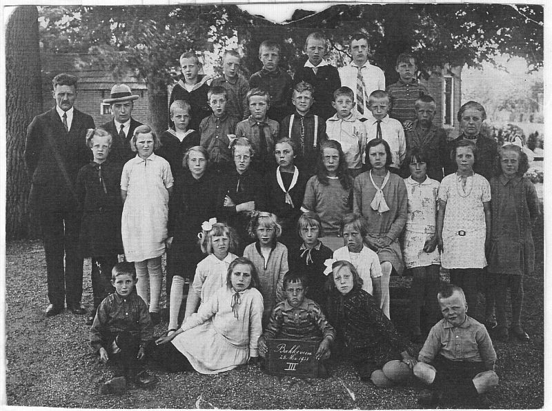 Schoolfoto van 1931