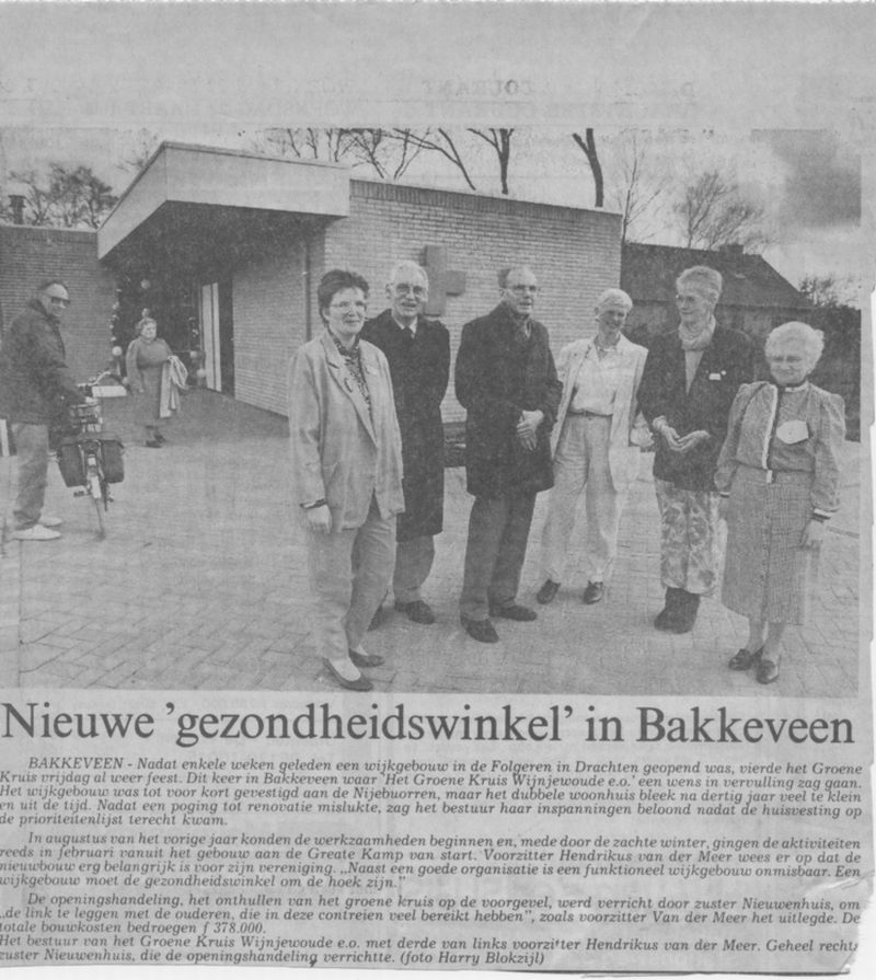 Opening Groene Kruisgebouw