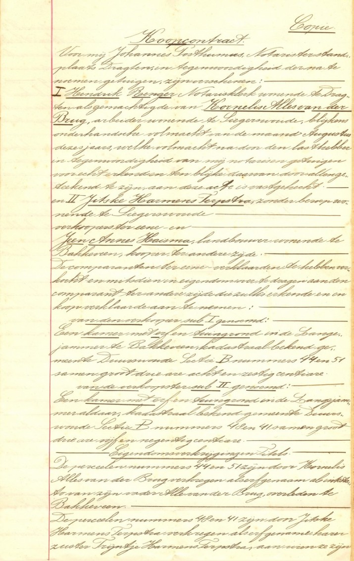 koopcontract j haisma(a