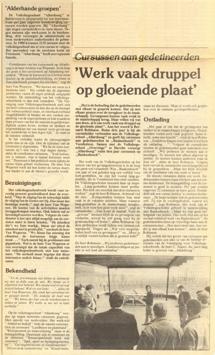vervolg 1 volkshogeschool
