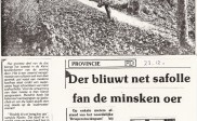 Der bliuwt net safolle fan de minsken oer. ( deel 1 )