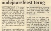 Opsterland eist geld terug oudejaars feest