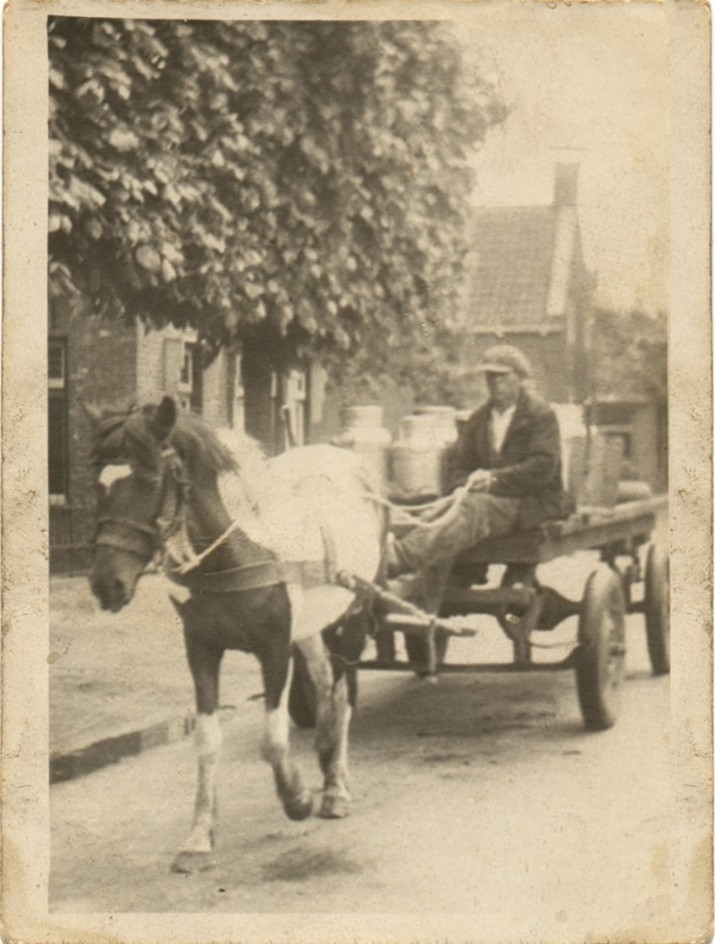 melkrijden naar de fabriek De Wilp
