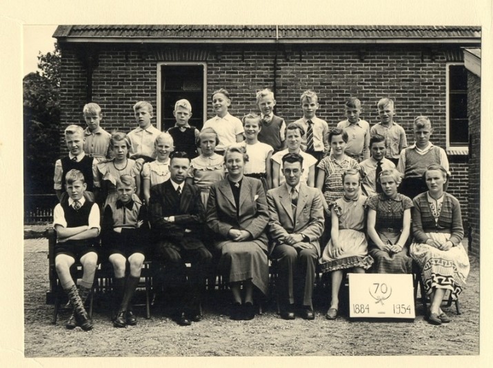 schoolfoto 70 jaar openbare school