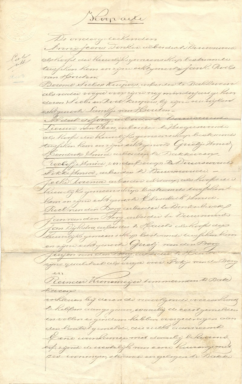 koopakte (1