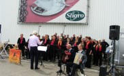 dunsjongers geven concert bij Oldtimers