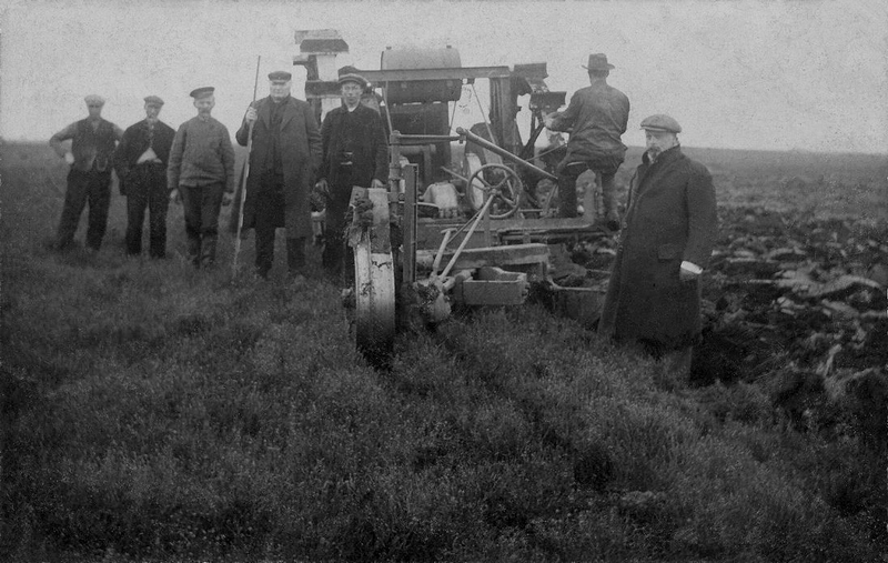 Hanomag tractor op twee wielen