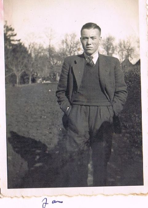 Jan Bouma aan de Houtwal.