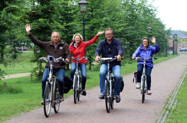 Fiets-3-daagse onder prachtige weersomstandigheden