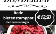 Donderhap: Rode bietenstamppot