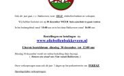 Heerlijke oliebollen te bestellen bij v.v. Bakkeveen.