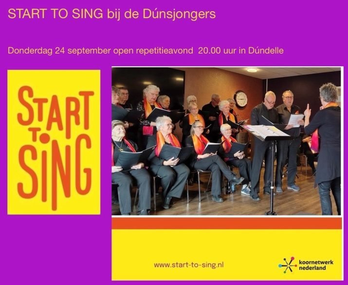 Start to Sing bij Dúnsjongers
