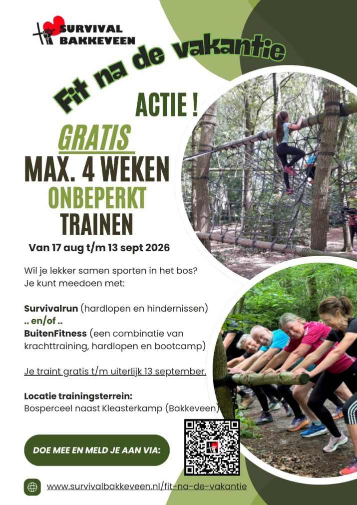 Fit na de vakantie ...