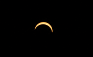 Zonsverduistering vanaf uitkijktoren