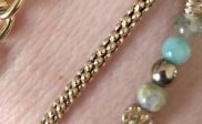 Verloren: gouden armbandje