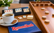 Dorpskamer: Koffie, Rummicub en sjoelen