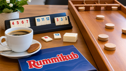 Dorpskamer: Koffie, Rummicub en sjoelen