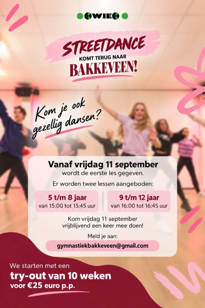 Streetdance in Bakkeveen