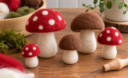 Dorpskamer: Paddenstoelen vilten