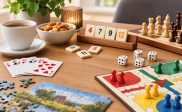 Dorpskamer: Gezellige spelletjesmiddag
