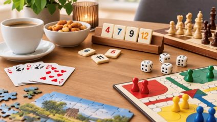 Dorpskamer: Gezellige spelletjesmiddag
