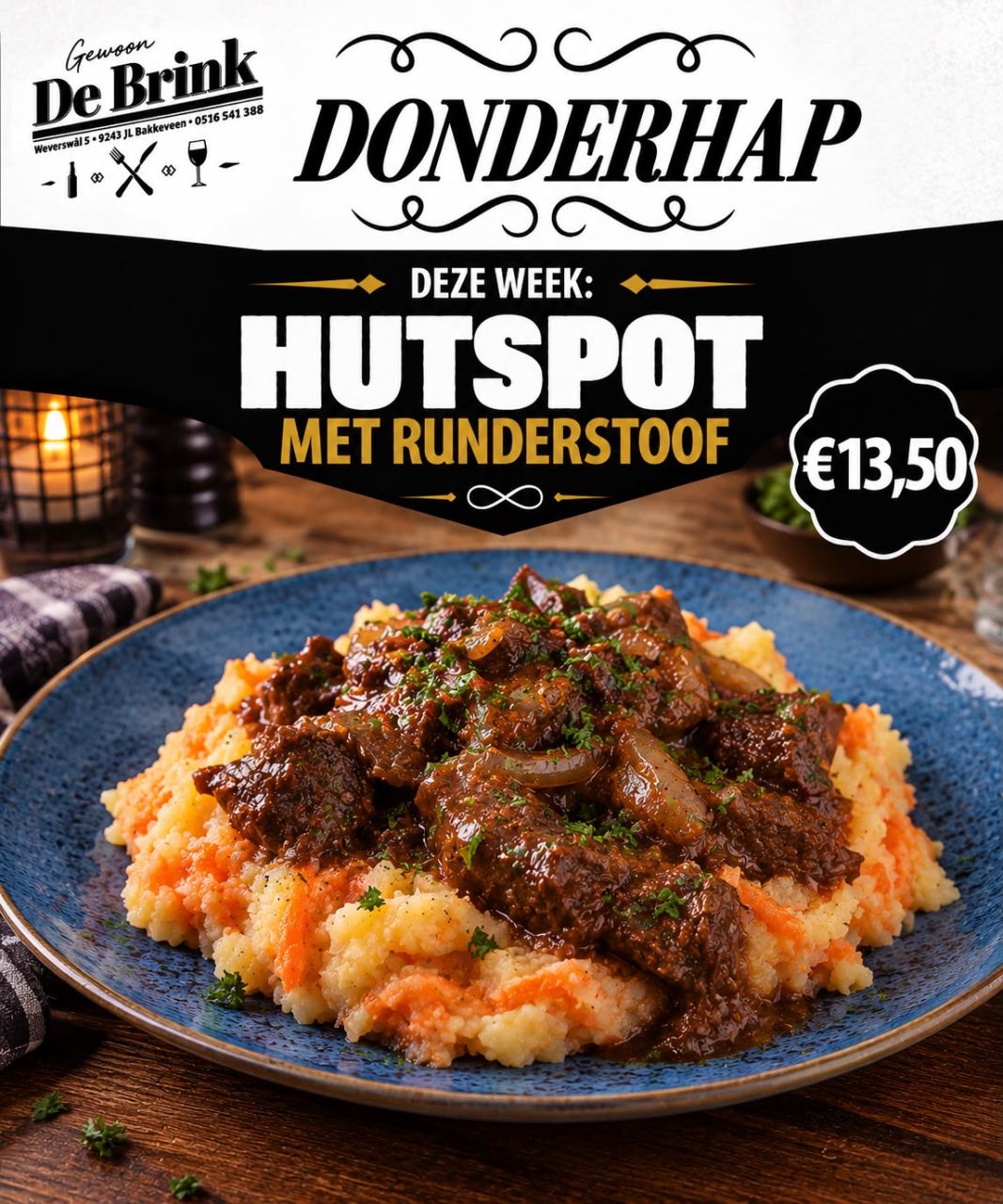 Donderhap: hutspot