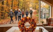 Dorpskamer: Herfstwandeling en herfstkrans maken van stof