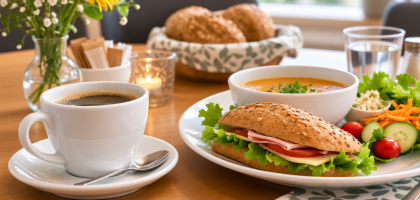 Dorpskamer: Koffie en Lunch