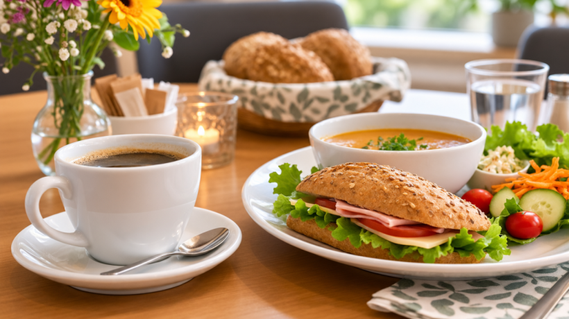 Dorpskamer: Koffie en Lunch