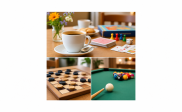 Dorpskamer: koffie, spelletjesochtend, dammen en biljarten
