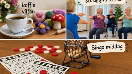 Dorpskamer: Koffie vilten en stoelgymnastiek